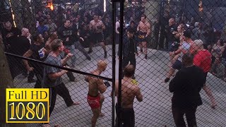 Jet Li fights in a cage against all the fighters in the movie Cradle 2 the Grave 2003 [upl. by Imre487]