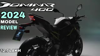 2024 BAJAJ DOMINAR 400 REVIEW  DOMINAR 400 FULL DETAIL REVIEW  PRICE FEATURE MILLEAGE BEST400CC [upl. by Naruq]