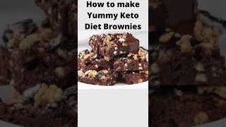 How to make Yummy Keto Diet Brownies 😍 [upl. by Llenyar968]