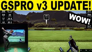 GSPro v3 Golf Simulator Software Update FULL Review New Range Features amp More [upl. by Sipple]