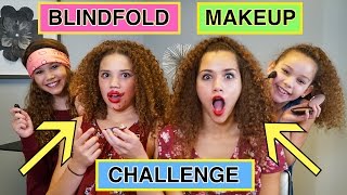 BLINDFOLDED MAKEUP CHALLENGE [upl. by Jackie]