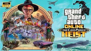 Solo Cayo Perico Heist with Longfin Boat  Main Gate Entry  gta5  1440p 60fps  7600x  7900xt [upl. by Ahterod]