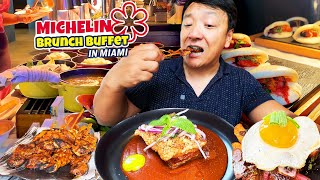 ALL YOU CAN EAT Peruvian MICHELIN BRUNCH BUFFET in Miami Florida [upl. by Snook]