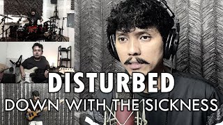 DISTURBED  DOWN WITH THE SICKNESS  COVER by Sanca Records [upl. by Nylesoj]