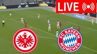 🔴 Frankfurt  FC Bayern München LIVE I Bundesliga 202425 I PES 21 Video Simulation Gameplay [upl. by Airamesor213]