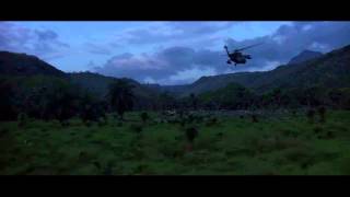 Clear and Present Danger Helicopter Insertion Scene [upl. by Yoreel]