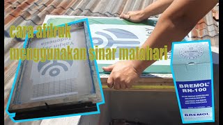 afdruk screen sablon manual matahari [upl. by Caravette82]