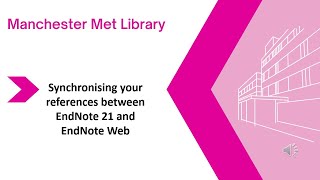 Synchronising EndNote 21 and EndNote Web [upl. by Eynahpets]