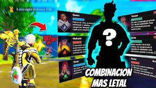 10 MEJORES COMBINACIONES de HABILIDADES para FREE FIRE🔥 [upl. by Jonis]