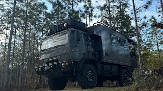 Overland 4x4 expedition vehicle interior walk through  tour extreme RV [upl. by Ransome]