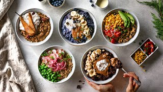 The BEST oatmeal recipes » vegan  wholesome [upl. by Audun]