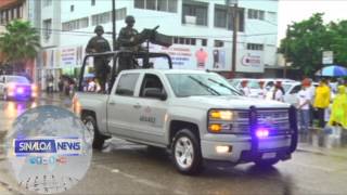 DESFILE DE LA INDEPENDENCIA DE MÉXICO BAJO LA LLUVIA [upl. by Rumilly]