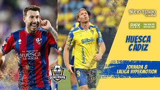 HUESCA vs CÁDIZ CF  LALIGA HYPERMOTION JORNADA 8  PREVIA [upl. by Gasper113]