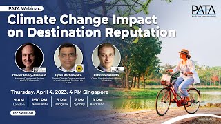 PATA Webinar l Climate Change Impact on Destination Reputation [upl. by Teyugn219]