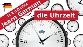 Es ist 5 vor 12  Die Uhrzeit auf Deutsch  uhrzeit [upl. by Nallak]