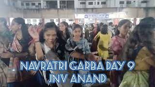 NAVRATRI GARBA 2024 AT JNV ANAND [upl. by Alehc]