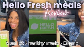 Hello Fresh Meal Kit  Quick home cook meal  Healthy  Cheap and Affordable [upl. by Pippy]