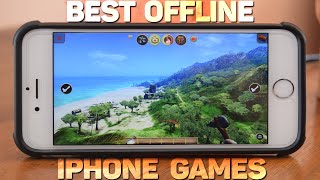 TOP 10 Best Offline iPhone Games Of 20162017 NO Internet Required iOS 910 [upl. by Shriver]