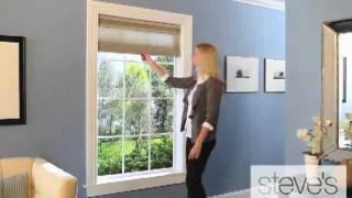 Steves DayNight Cellular Shades with Cordless Operation [upl. by Oicnerual]