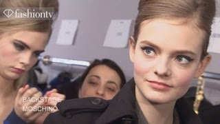 Nimue Smit  Model Talk at FallWinter 201213 Fashion Week  FashionTV [upl. by Anpas]