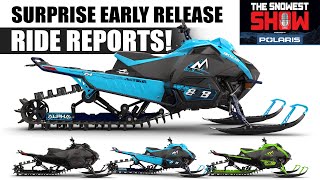 Cats surprise early M 858 Alpha One release Dave McClure and Todd Tupper ride feedback [upl. by Bara]