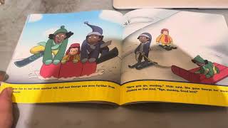 Curious George Snowy Day Read Aloud [upl. by Ayotan]