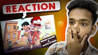 Indian College amp Hostel Stories  Video Reaction  Ft Relationship PARETABROTHERS1 [upl. by Amberly]