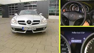 MercedesBenz SLK  How to Navigate the Service Menu  R171 [upl. by Joli]