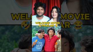 Welcome movie trailar  many meraz welcome movie trailar  reaction Shorts [upl. by Audley]