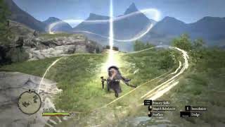 Magick Archer Oneshots Griffin Dragon’s Dogma Dark Arisen [upl. by Erehpotsirhc]