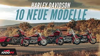 HarleyDavidson Neuheiten 2023  10 neue Modelle [upl. by Nesral]