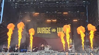 Wage War  Tombstone UNRELEASED  Heavy AF Live  Welcome to Rockville 2024 Daytona Beach Fl [upl. by Alesi38]