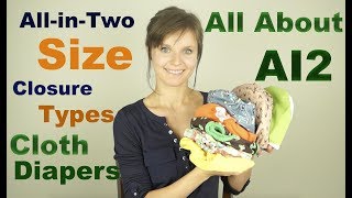 All in Two Cloth Diapers  AI2  Cloth Diapering 101  Faiths Attic [upl. by Cowen]