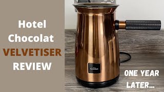 Hotel Chocolat VELVETISER Review  One Year Later  Hot Chocolate Maker Reviews  A2B Productions [upl. by Sosna]