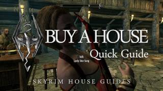 SKYRIM Buy a House Guide [upl. by Weasner591]