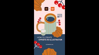 How to create offsets in Illustrator [upl. by Mellins]