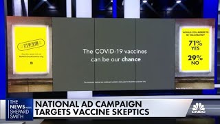 National ad campaign celebrities encourage Americans to get the Covid19 vaccine [upl. by Nnaid942]