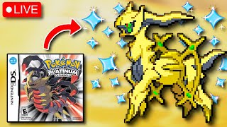 Shiny Hunting Arceus  Pokemon Platinum [upl. by Gavra]