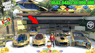 GTA 5  FRANKLIN HELP RICH MAN AND GET 🤑💸9999999999999 IN GTA V [upl. by Revned217]