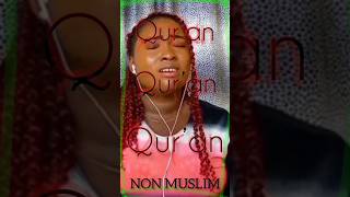 NON MUSLIM Christianity RECITATION Quran [upl. by Ninetta]