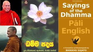 අරහන්ත වග්ග Chapter on Arahants  Trilingual dhammapada SinEngPali [upl. by Barabas657]