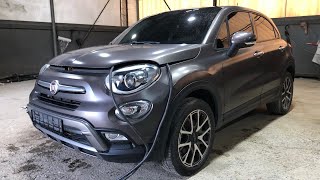 FIAT 500x 462312 2016 year 107257 km Engine No start Side damage [upl. by Neenad]