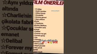 izlemeniz gereken film önerileri🌼 [upl. by Adnyl502]