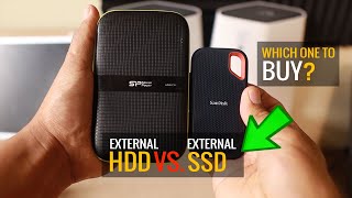 External SSD VS External HDD  Which one to BUY [upl. by Nancie]