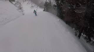 SKI JAPAN  NOZAWA ONSEN  RINKAN HOME RUN FULL [upl. by Nwahsak]