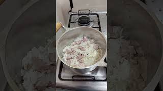 arroz carreteiro simples [upl. by Enirtak]