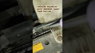 toyota agya km 150rb wajib ganti upper tank radiator agar tidak bocor saat jalan automobile [upl. by Ressan198]