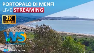 🔴 Porto Palo di Menfi live webcam – Panoramica spiaggia [upl. by Hodge]