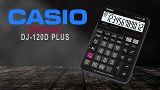 Casio DJ120D Plus Calculator ToolshoppakistanDarazpk [upl. by Atterg]