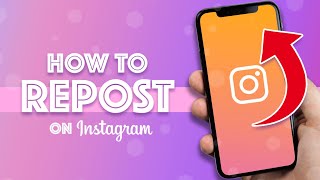 How to Repost on Instagram 3 Simple Ways 2022 [upl. by Lewendal]